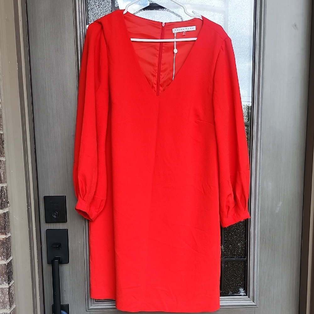 Trina Turk Long Sleeve Dress